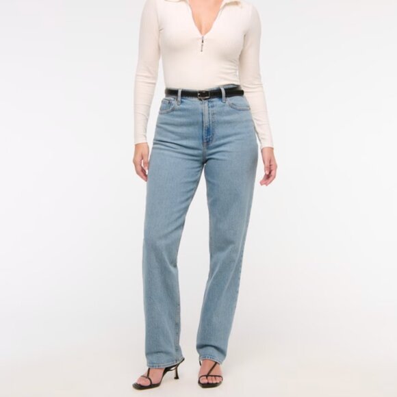 Curve Love Ultra High Rise 90s Straight Jean - Picture 7 of 10